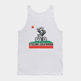 Cycling California Elk Tank Top